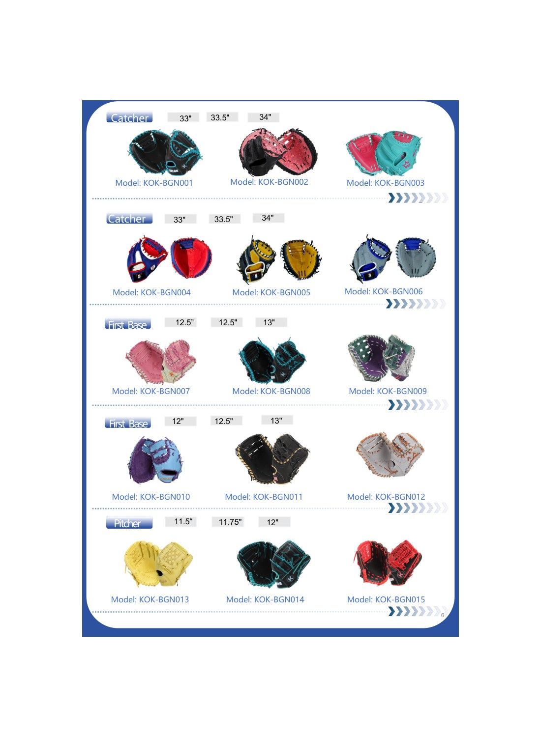 Steerhide glove catalog products